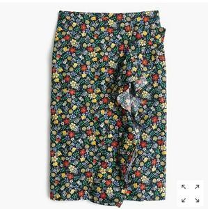 Liberty Print Skirt, Edenham Floral, Size 2